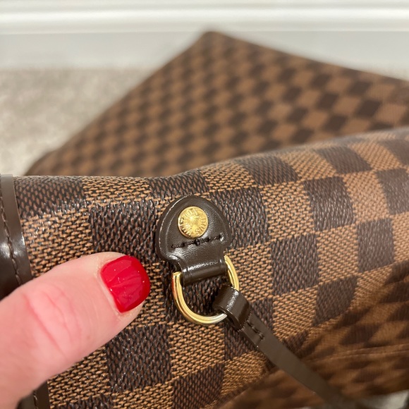 🎉HP BEST IN BAGS PARTY🎉Louis Vuitton Neverfull GM Damier Ebene - Picture 3 of 12